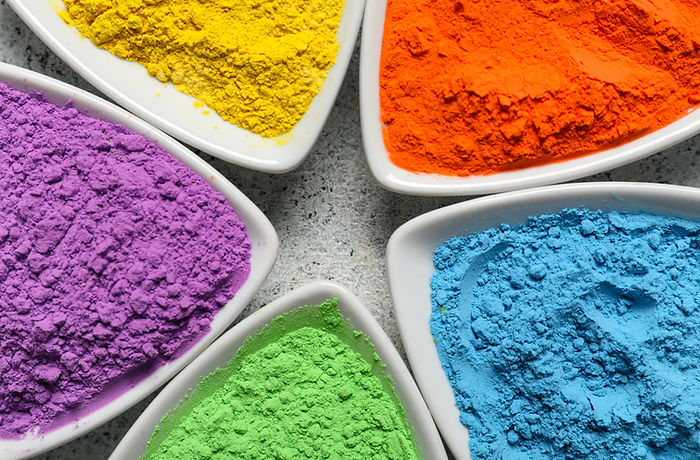 Natural botanical color powders and plant extracts